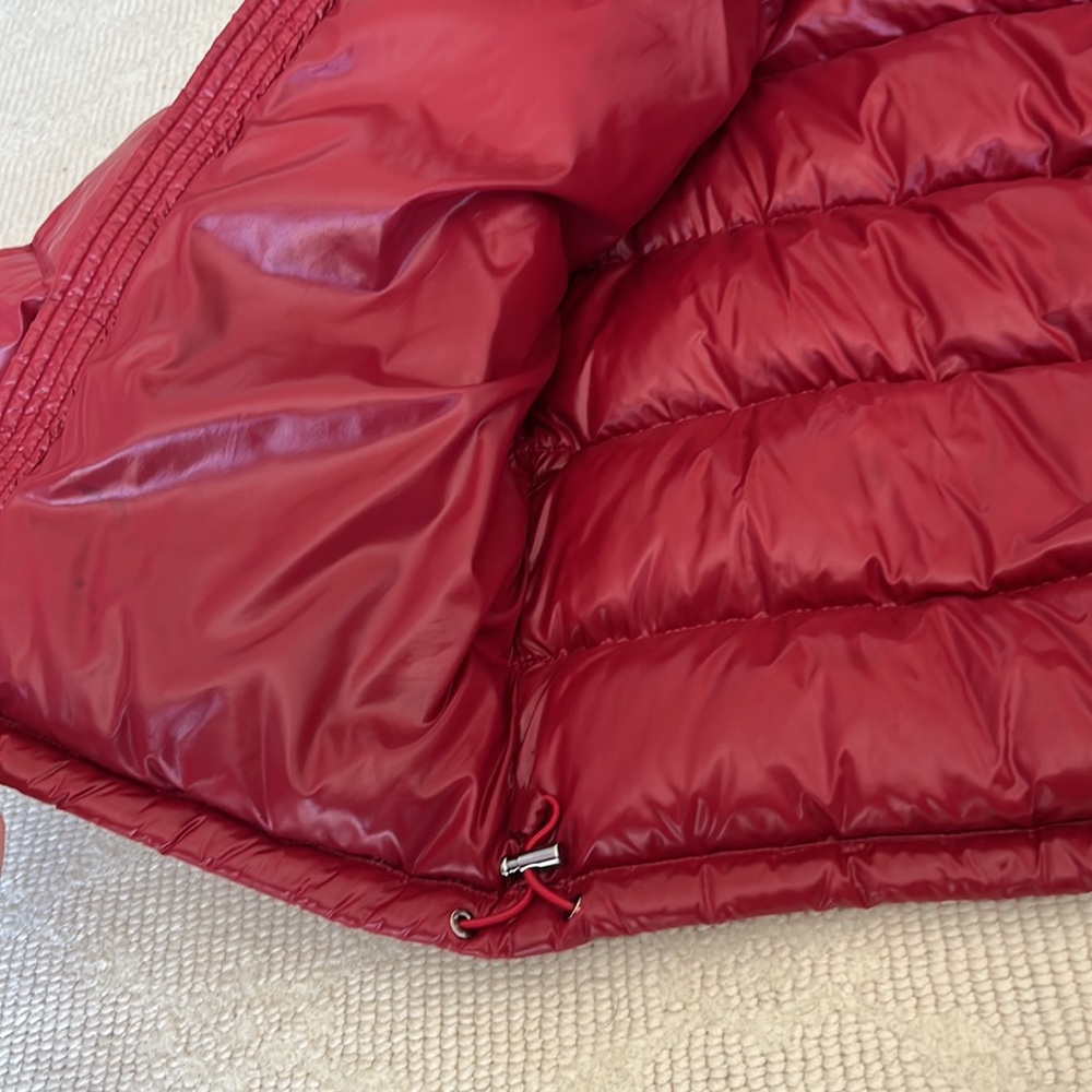 MONCLER red jacket - Picture 5 of 13